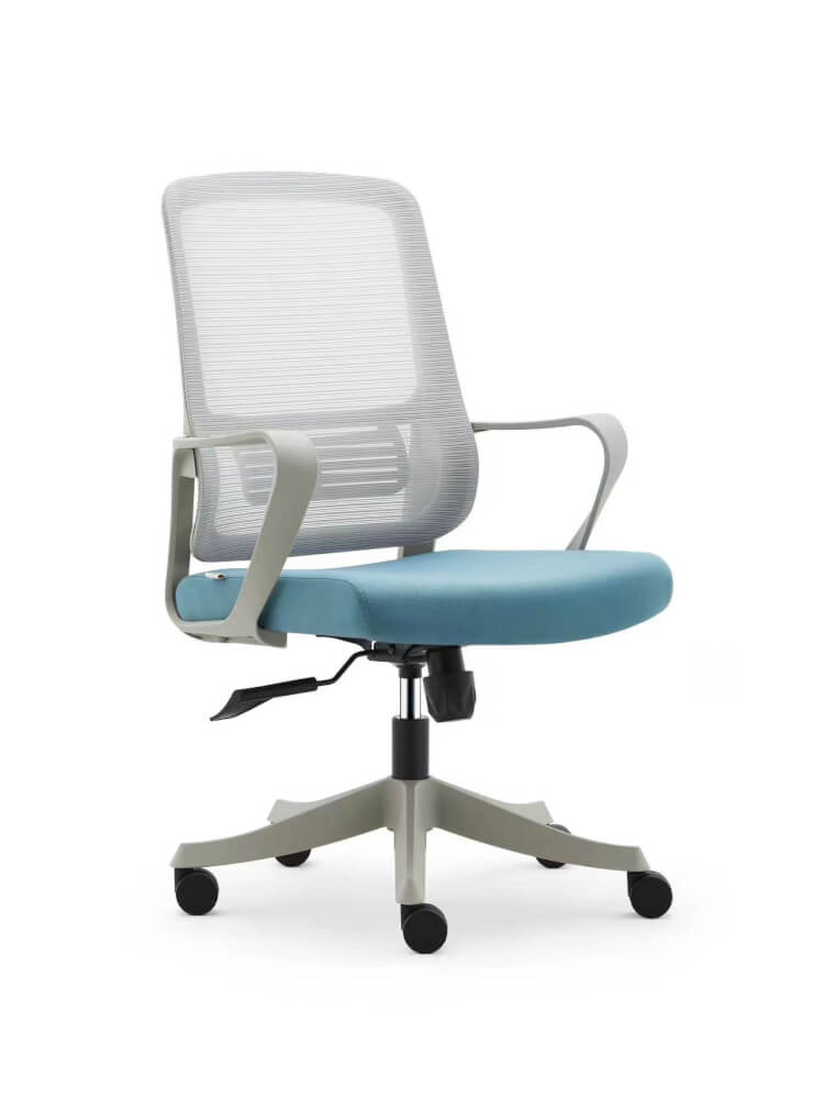 เก้าอี้สำนักงาน MEDILA รุ่น CH0179GY-LB สีเทา-ฟ้า_0